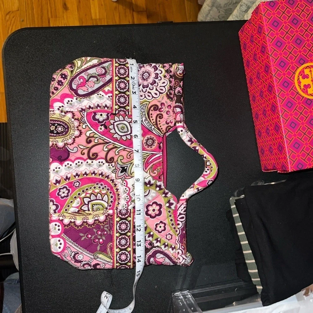 Vera Bradley Fuchsia and Plum Floral Design